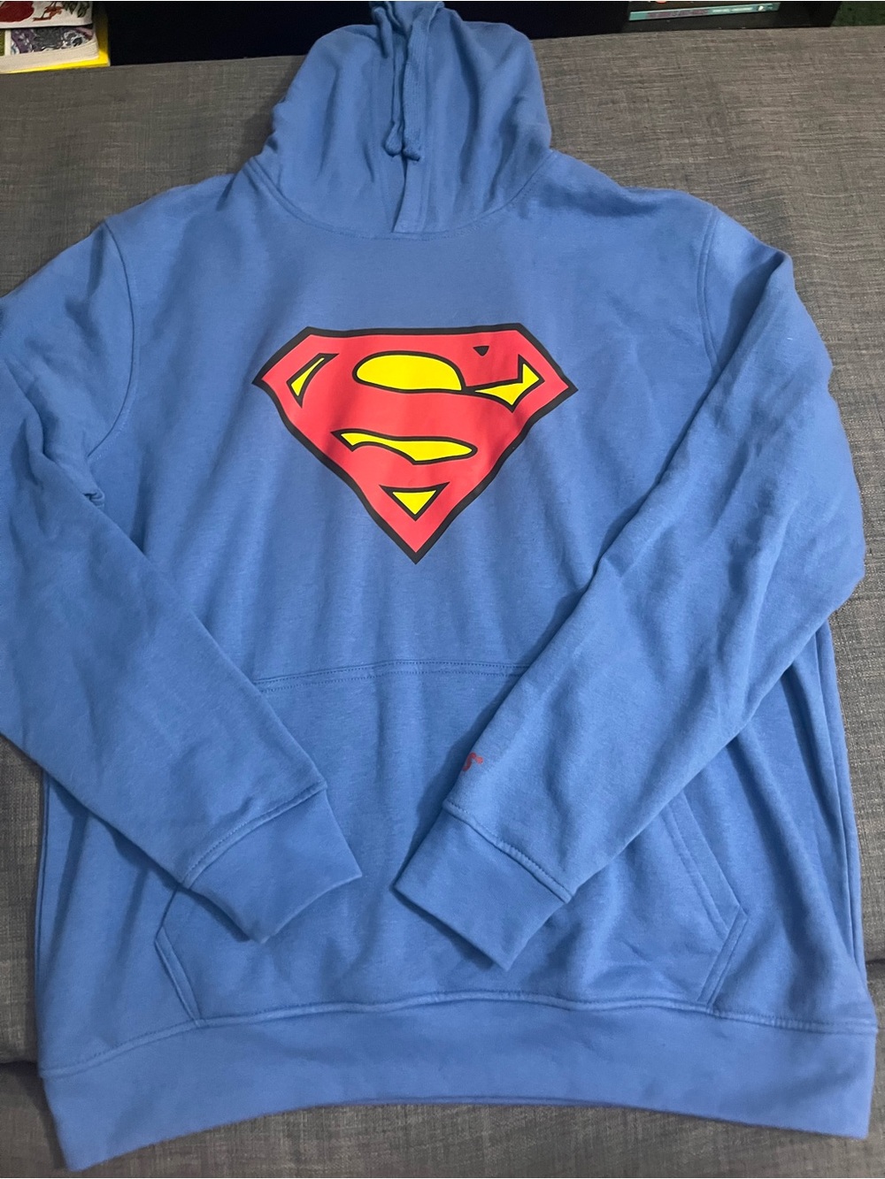 Blur Superman Hoodie Sweatshirt